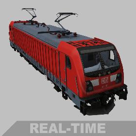 3D TRAXX P160 locomotive